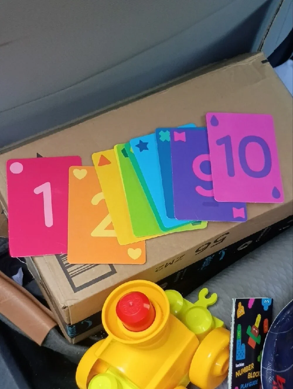 Number Blocks Multicolor Building Set for Kids